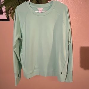 Athleta mint green crewneck
